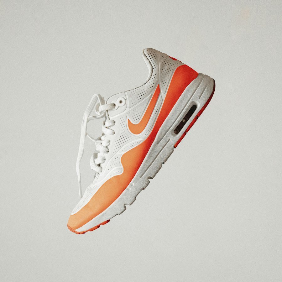 Nike Air Max 1 — White / Orange